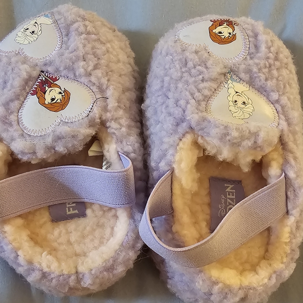Disney Frozen Kids Slippers - Purple